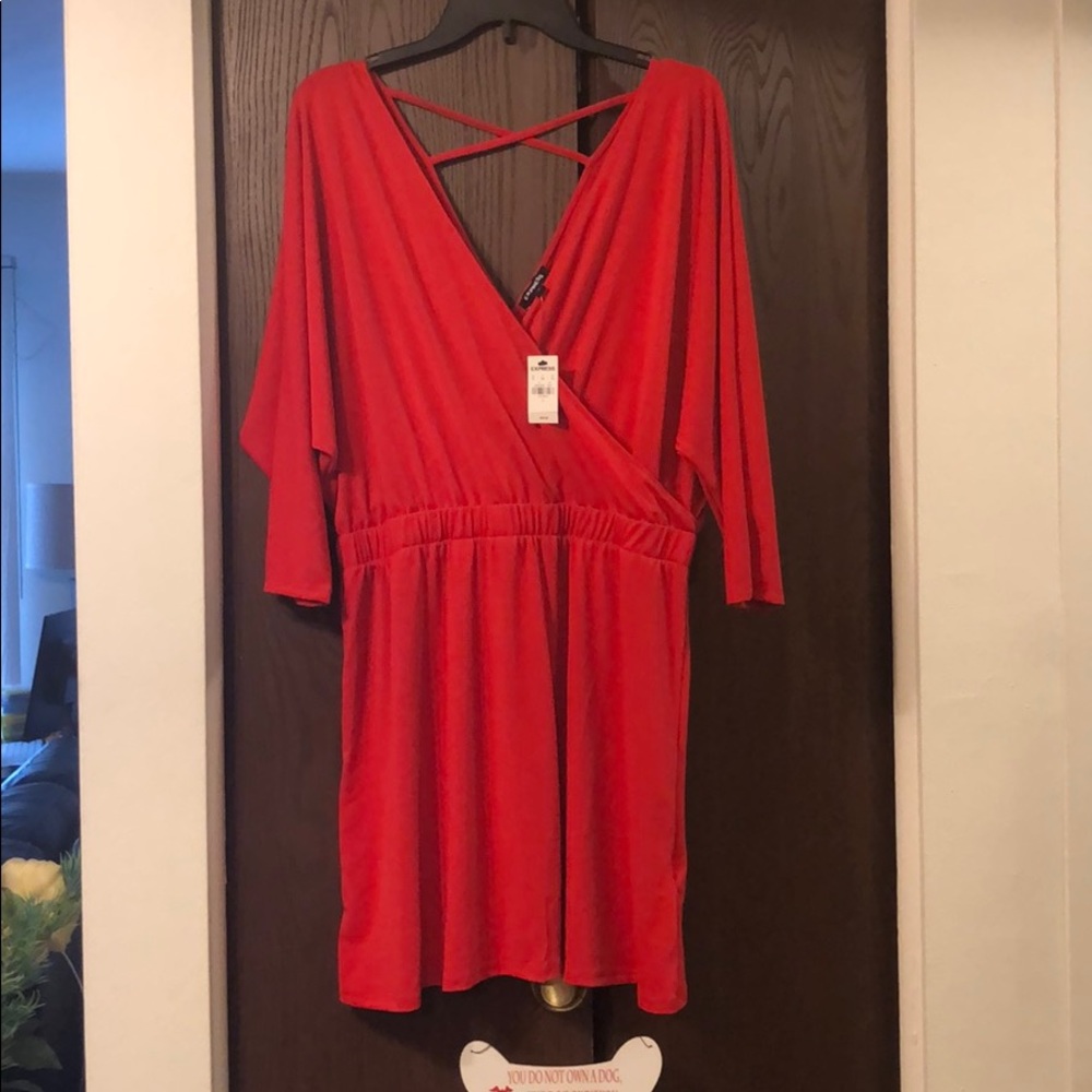Red Express dress